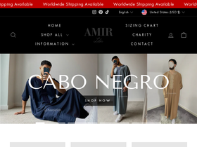 amirldn.com homepage screenshot