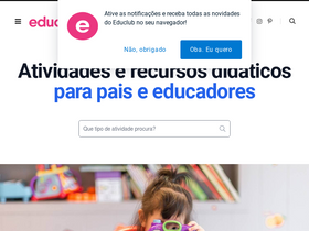 'educlub.com.br' screenshot