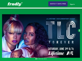 'frndlytv.com' screenshot