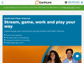 'earthlink.com' screenshot