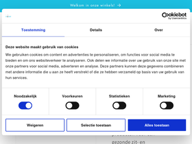 sit-and-sleep.be homepage screenshot