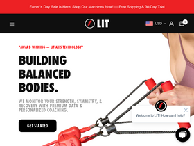 'litmethod.com' screenshot