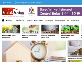'emlaksayfasi.com.tr' screenshot