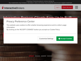'interactivebrokers.hu' screenshot