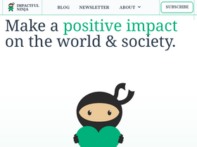 'impactful.ninja' screenshot