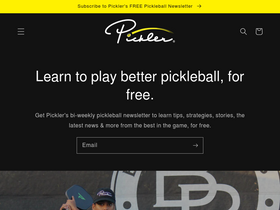 'thepickler.com' screenshot