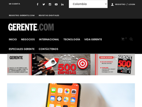 'gerente.com' screenshot
