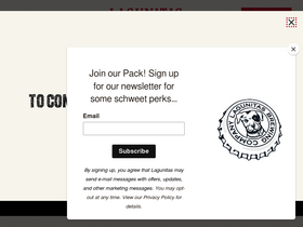 'lagunitas.com' screenshot