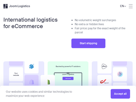 'joomlogistics.com' screenshot