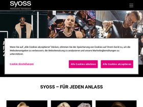 'syoss.de' screenshot