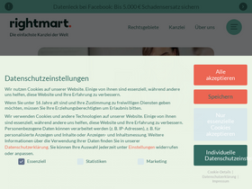 'rightmart.de' screenshot