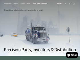 atlas-drive.com homepage screenshot