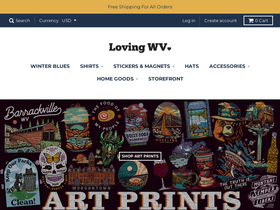 lovingwv.com homepage screenshot