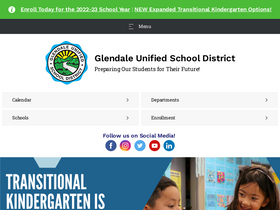 'gusd.net' screenshot