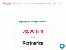 'pepperjam.com' screenshot