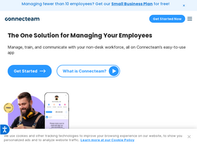 'connecteam.com' screenshot