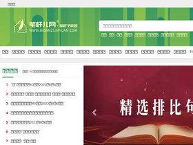 'biganzijiayuan.com' screenshot