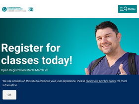 'cgc.edu' screenshot