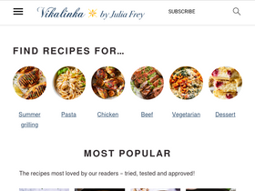 'vikalinka.com' screenshot