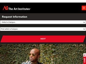 'artinstitutes.edu' screenshot