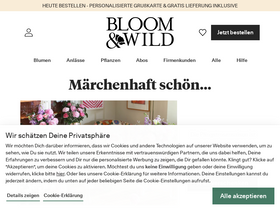 'bloomandwild.de' screenshot
