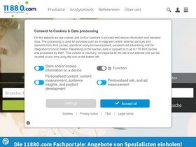 '11880.com' screenshot