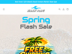 saltrag.com homepage screenshot