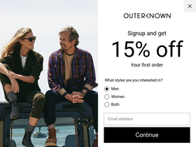 Outerknown homepage screenshot