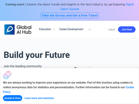 'globalaihub.com' screenshot