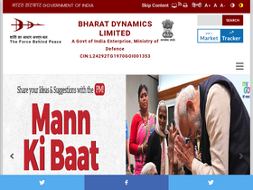 'bdl-india.in' screenshot