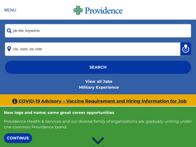 'providenceiscalling.jobs' screenshot