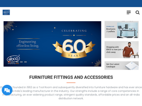 'ebco.in' screenshot