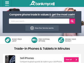 'bankmycell.com' screenshot
