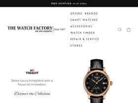 'watchfactory.in' screenshot