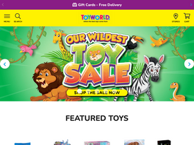 'toyworld.com.au' screenshot