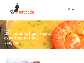 'penaestrada.blog.br' screenshot