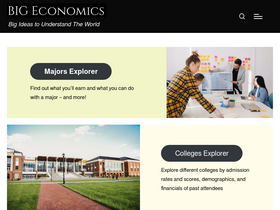 'bigeconomics.org' screenshot