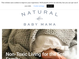 'naturalbabymama.com' screenshot