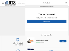 'diamondtoolstore.com' screenshot