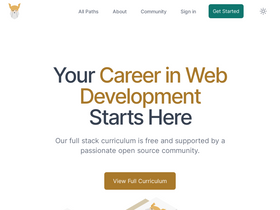 'theodinproject.com' screenshot