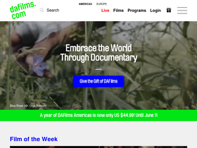 'dafilms.cz' screenshot