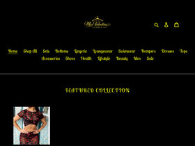 msvalentinacloset.com homepage screenshot