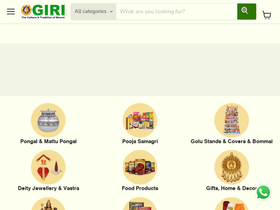 Giri USA website screenshot