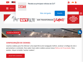 'cedoc.cut.org.br' screenshot