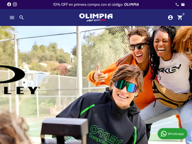 olimpia.mx homepage screenshot