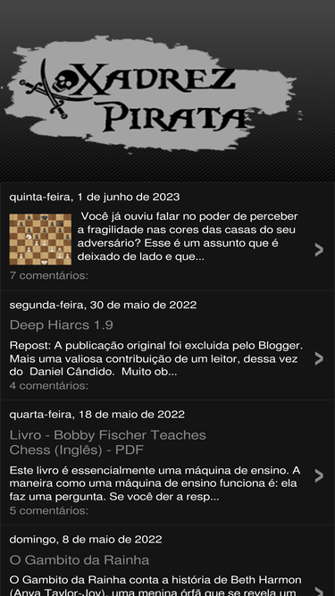 Xadrez Pirata: Kasparov Chessmate Portable