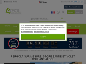 'alsol.fr' screenshot