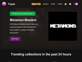 'topaz.so' screenshot