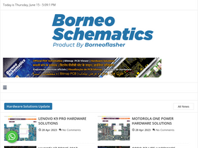 'borneoschematics.com' screenshot