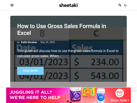 'sheetaki.com' screenshot
